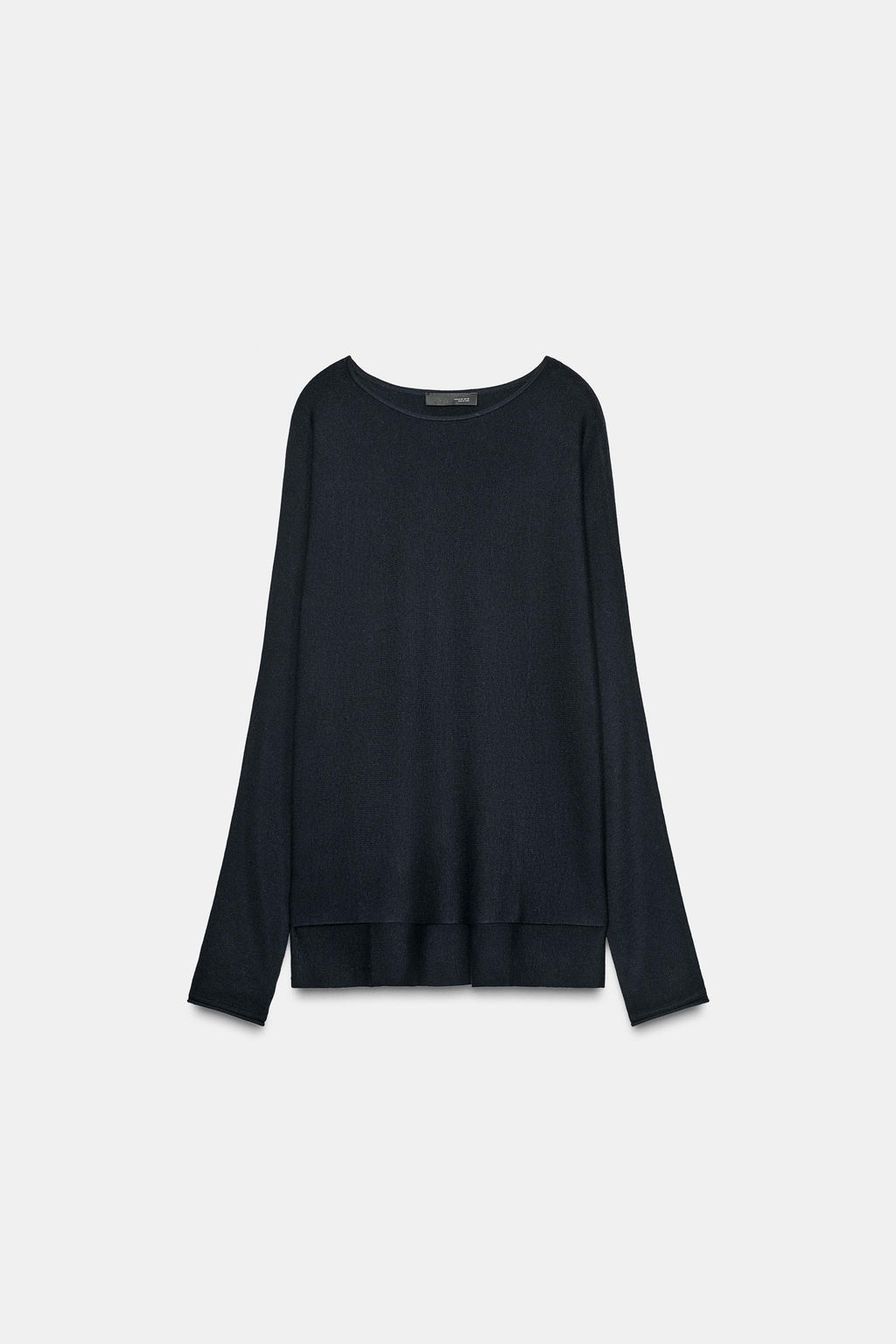 LONG CAPE KNIT SWEATER