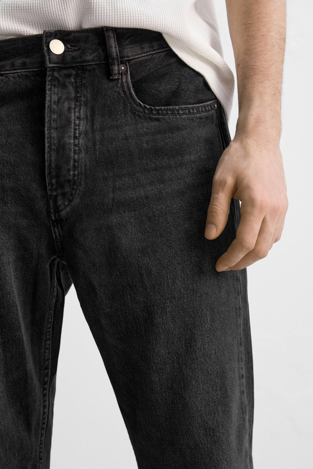 STRAIGHT-FIT REGULAR JEANS - Zara фото 4
