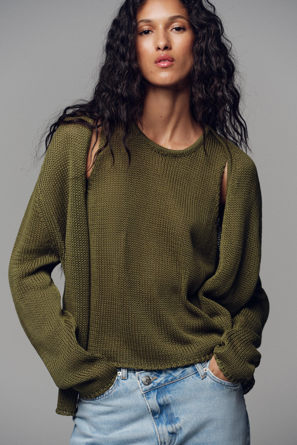 100% COTTON KNIT TOP - Zara фото 2