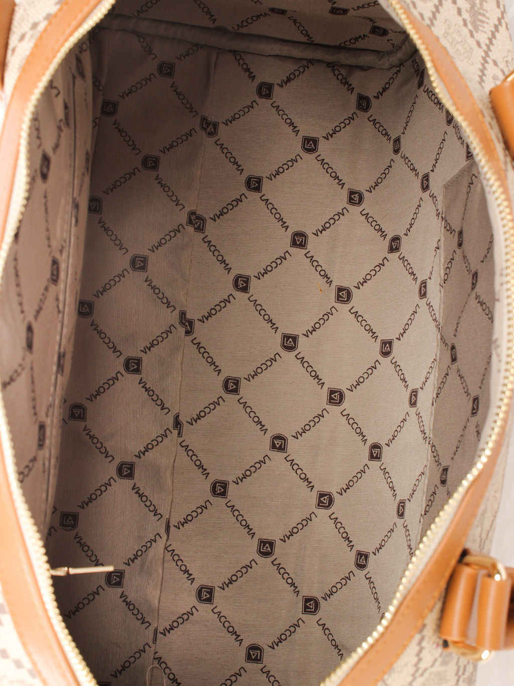 LACCOMA сумка АС89008-Россия-бежевый эко кожа хлопок