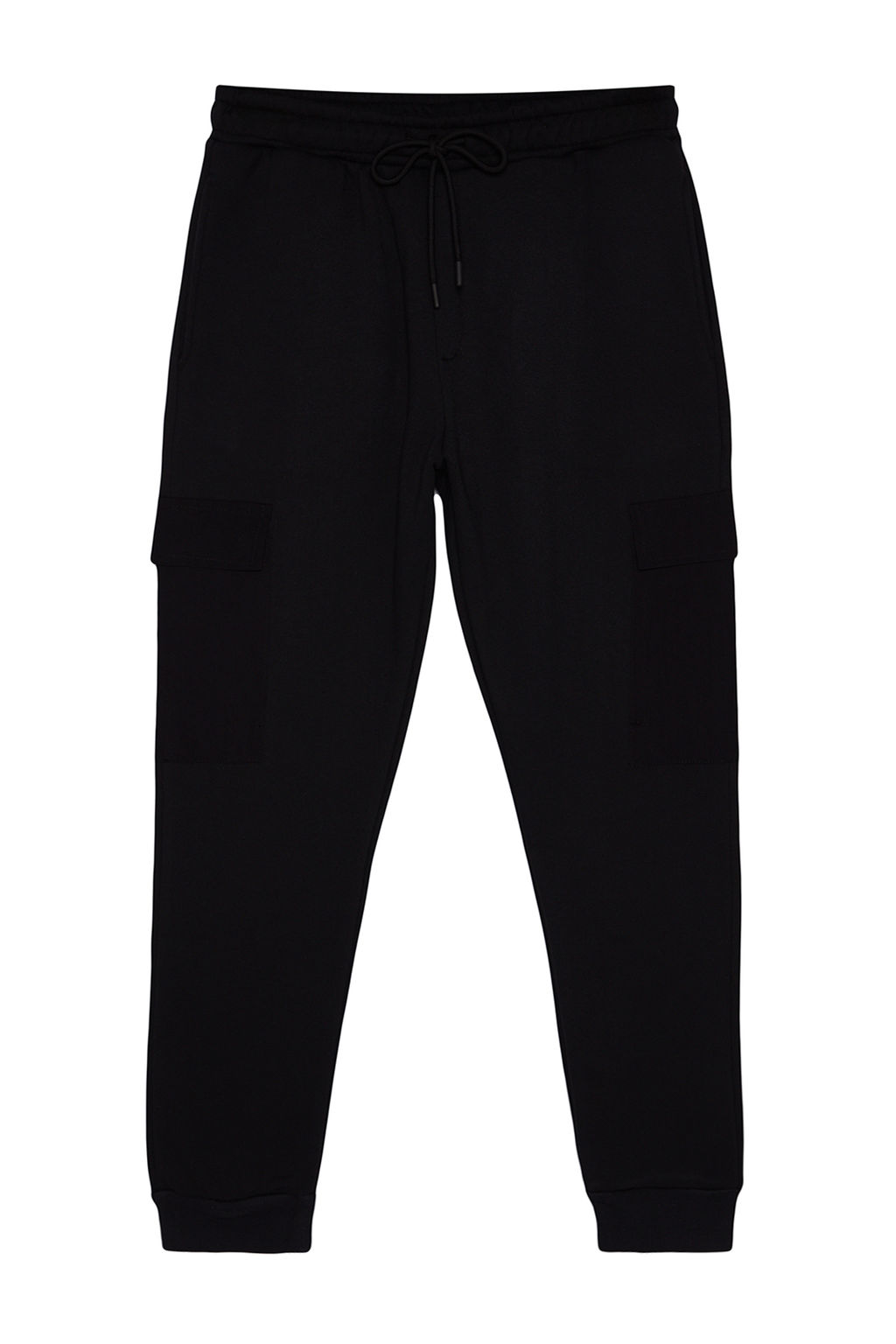 TRENDYOL MAN Siyah Regular/Normal Kesim Teknik Fermuarl? Kargo Cepli Jogger Esofman Alt? TMNAW24EA00010 - Trendyolmilla фото 8