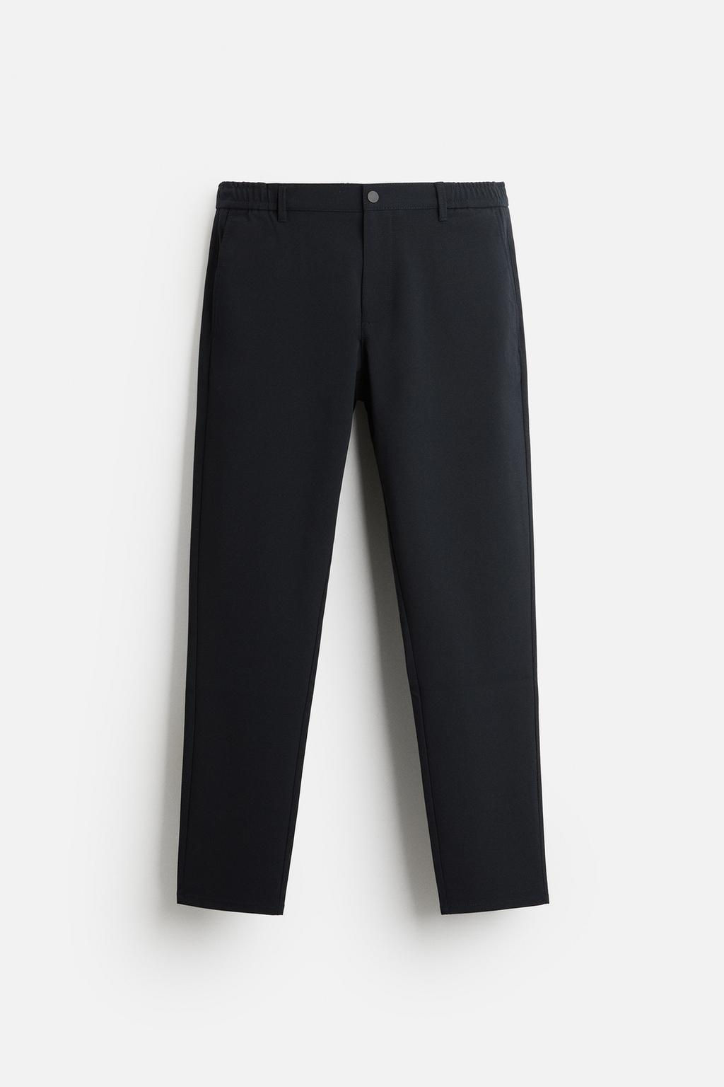 SLIM FIT COMFORT TROUSERS - Zara фото 29