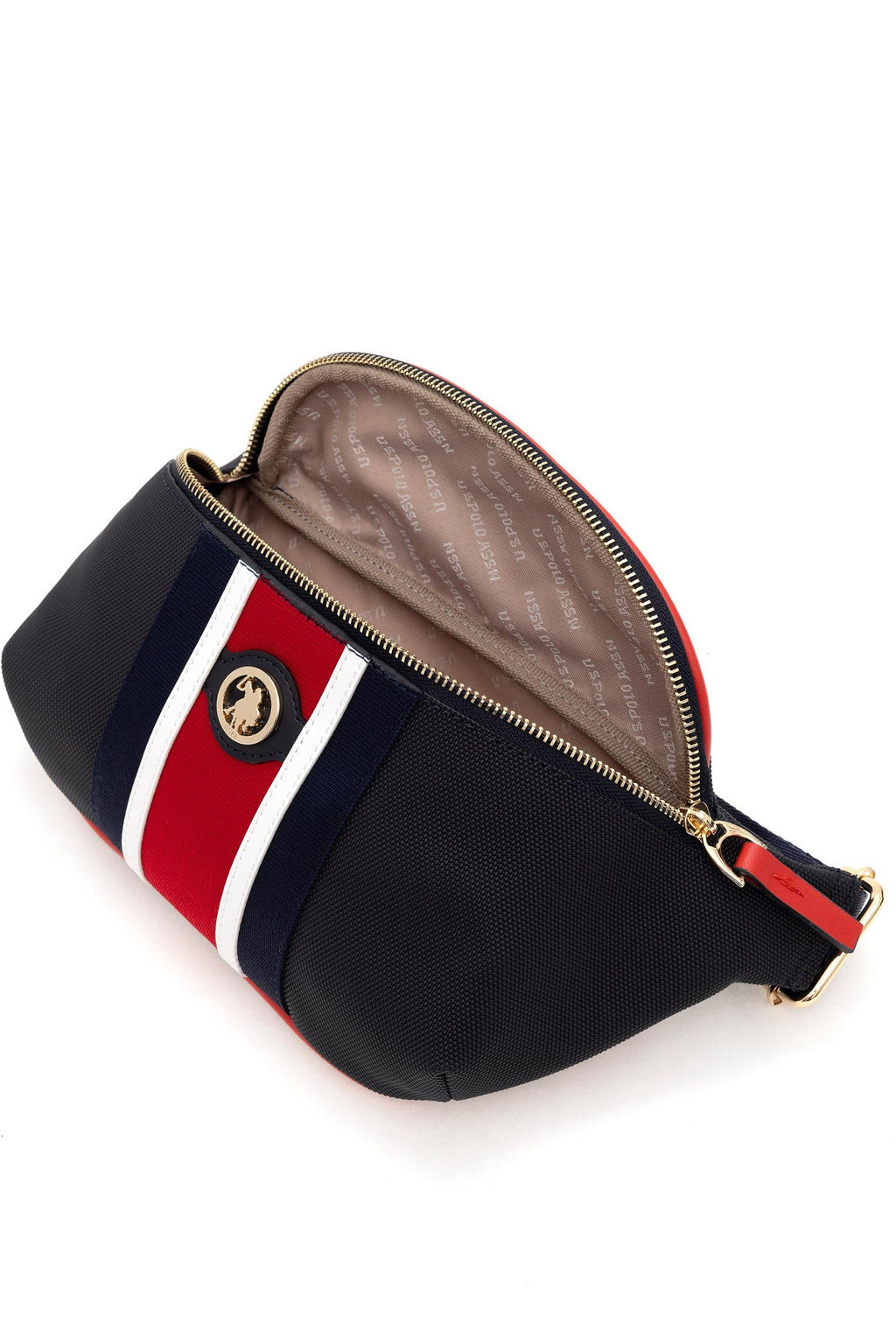 U. S. Polo Assn / Женская поясная сумка темно-синего цвета - U.s. polo assn фото 6