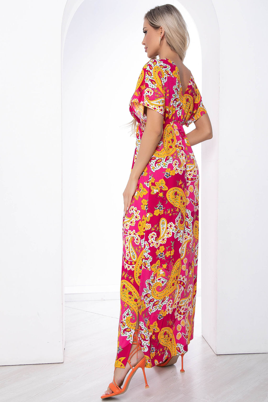 Платье Лана (малиновое) П8622 - Lt collection фото 2