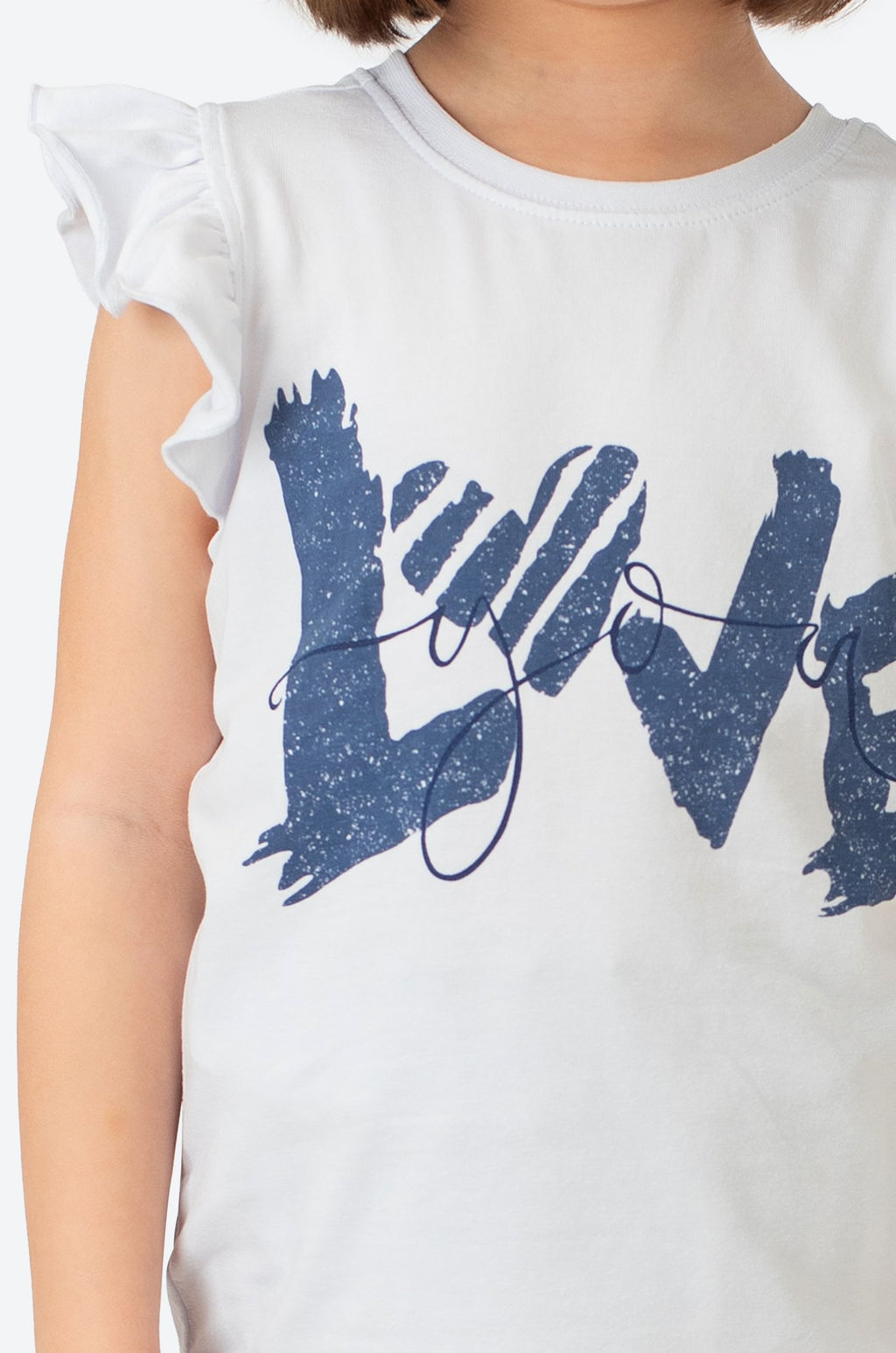 Летний хлопковый костюм с лайкрой для девочки Bonito  фото 7