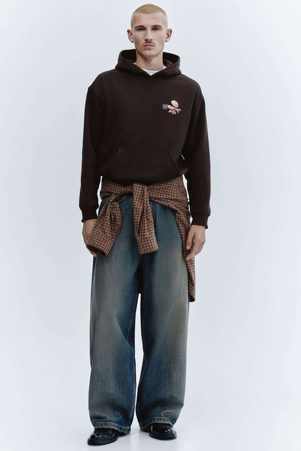 Sudadera con motivo y capucha Relaxed Fit - H&m фото 6