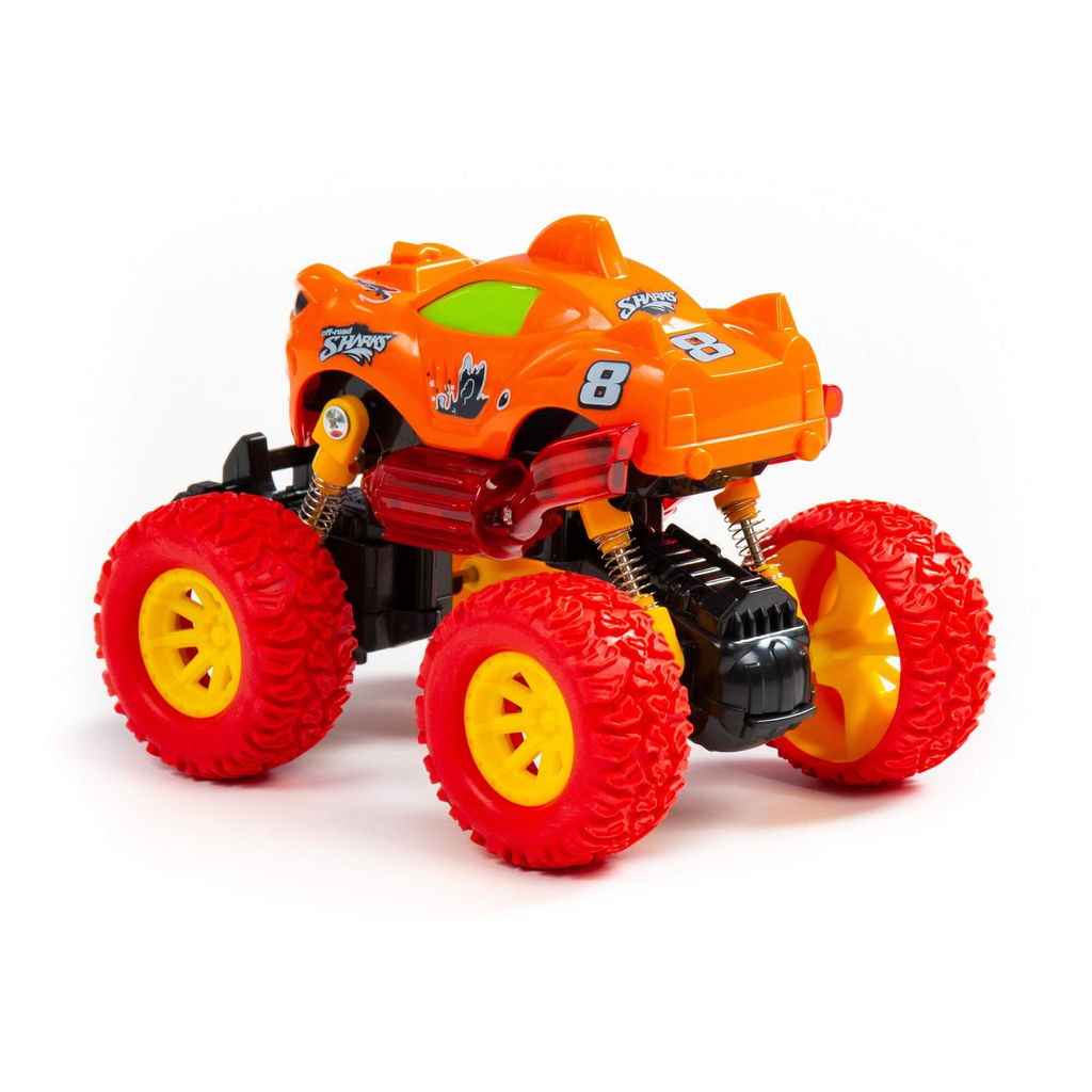 Монстр РАЛЛИ - Акула, автомобиль инерционный (со светом и звуком) (в коробке) - Полесье фото 9