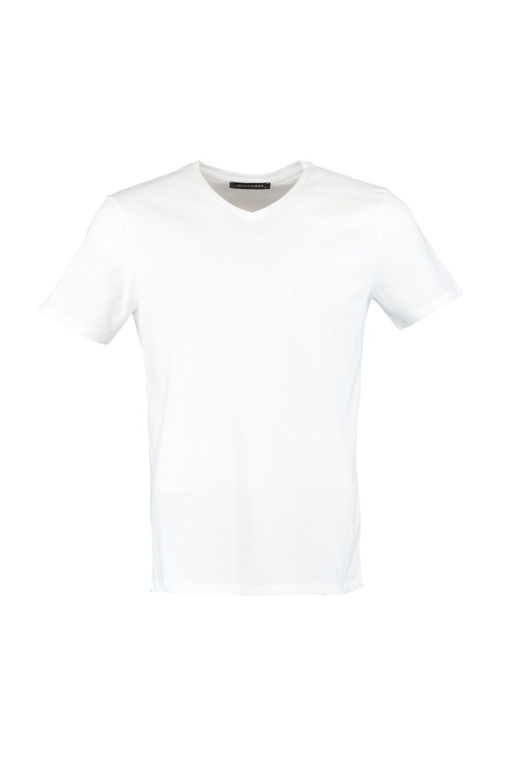 TRENDYOL MAN Vizon Slim/Dar Kesim Basic V Yaka K?sa Kollu %100 Pamuklu T-Shirt TMNSS19BO0002 - Trendyolmilla фото 11