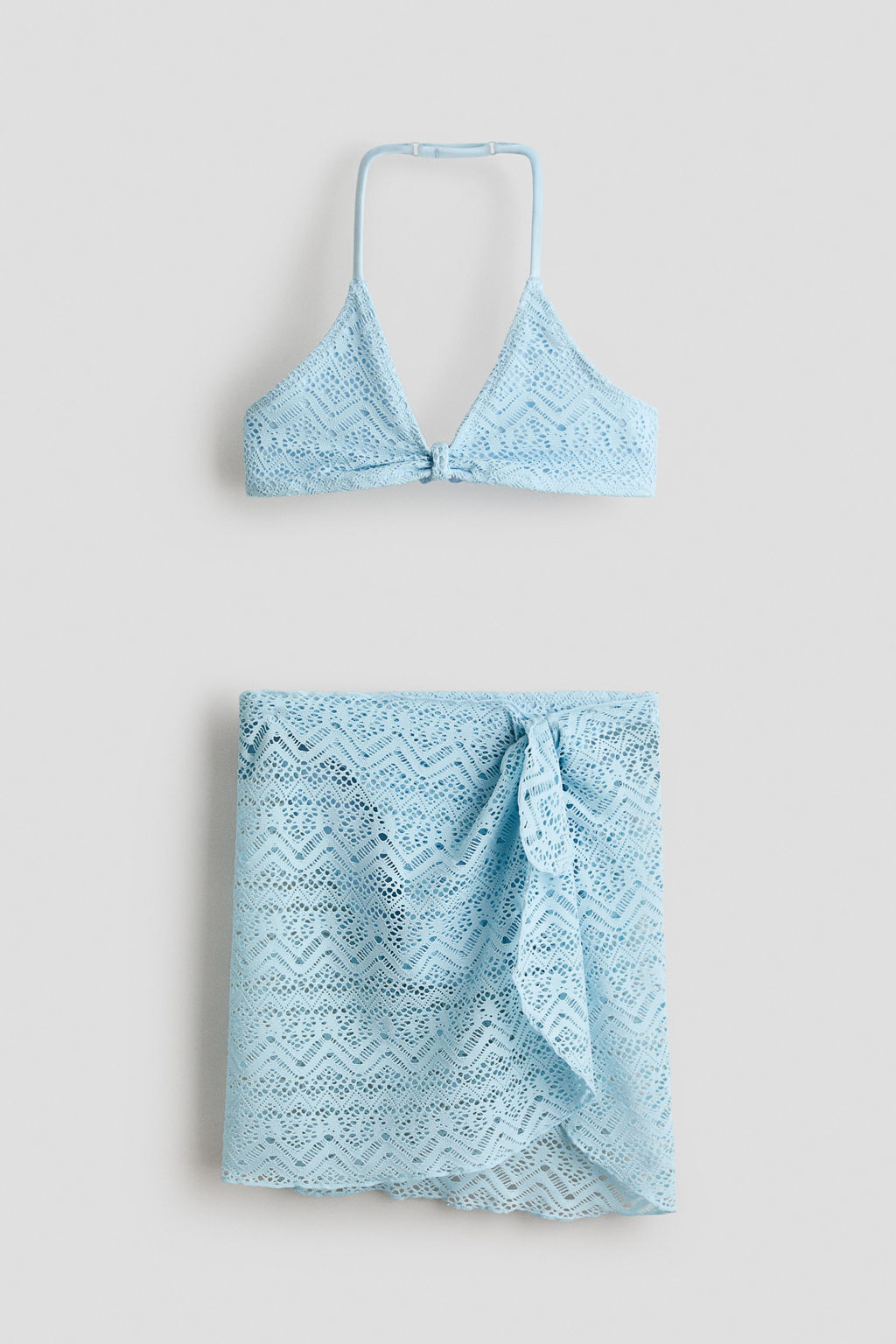 Conjunto de ba?o de 3 piezas efecto crochet - H&m фото 3