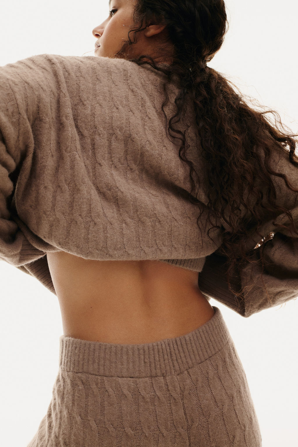 Jersey en punto trenzado - H&m фото 10