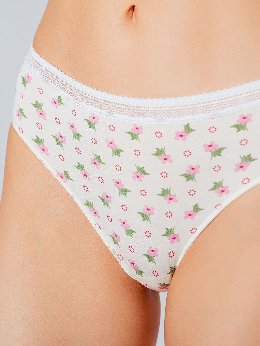 Женские трусы слипы Indefini (Арт.124000-3142LUF)  фото 4