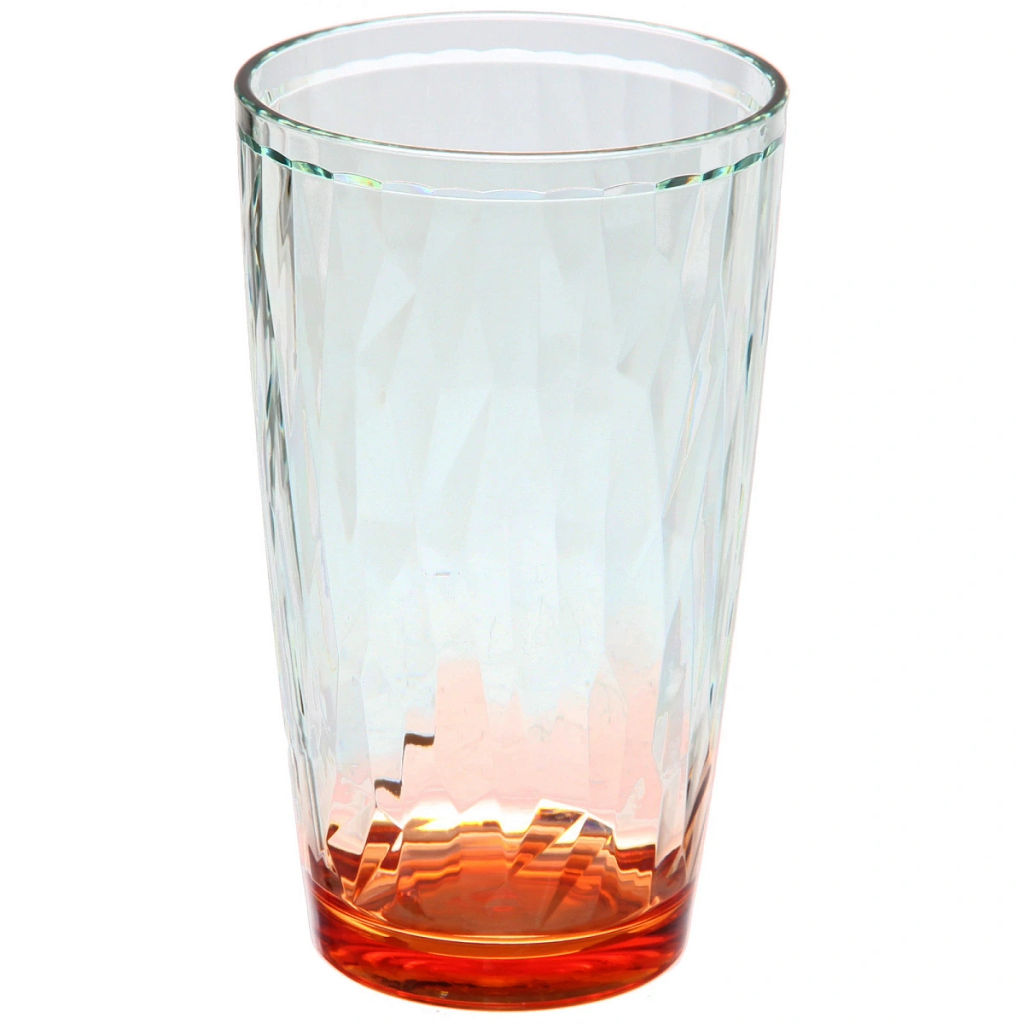 Цена за 2 шт. Стакан пластиковый 500мл "Диско", микс цветов