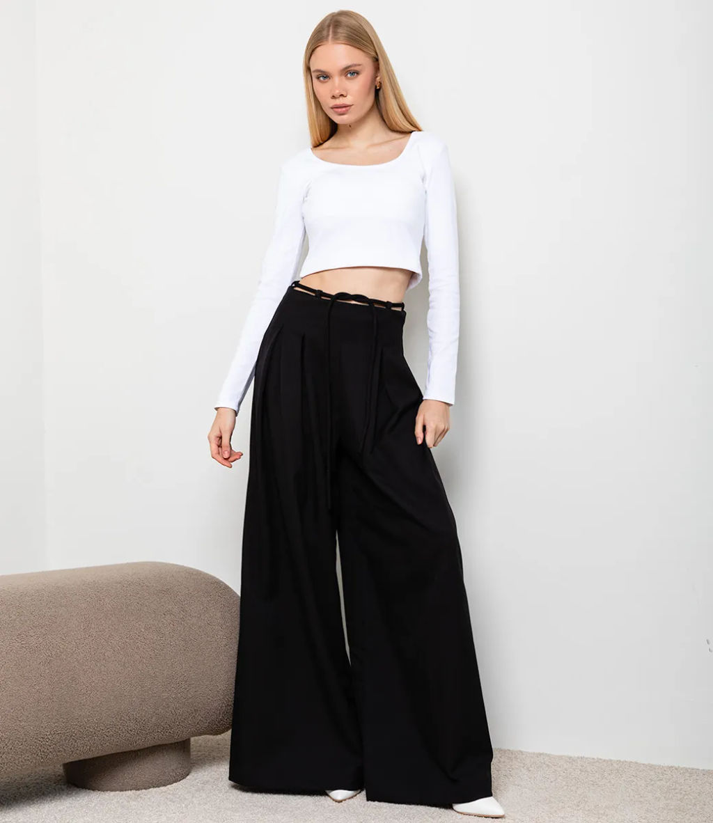 Брюки #КТ16301-1, чёрный