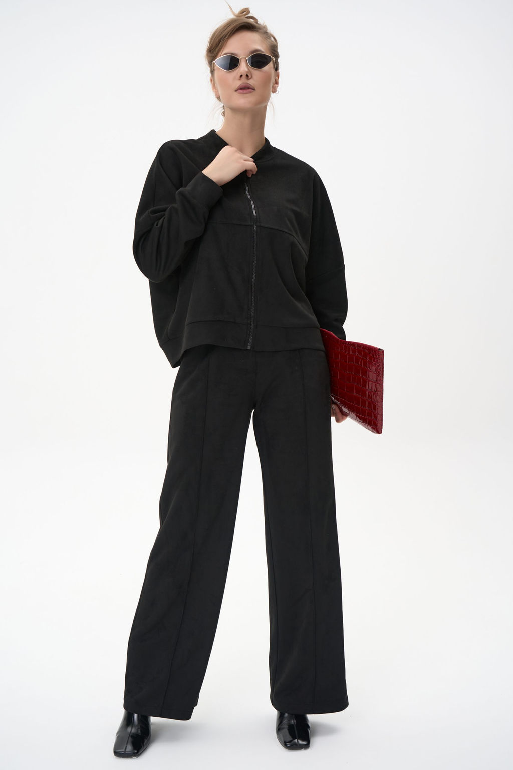 Бомбер Майли (чёрный) - Эльза фото 6