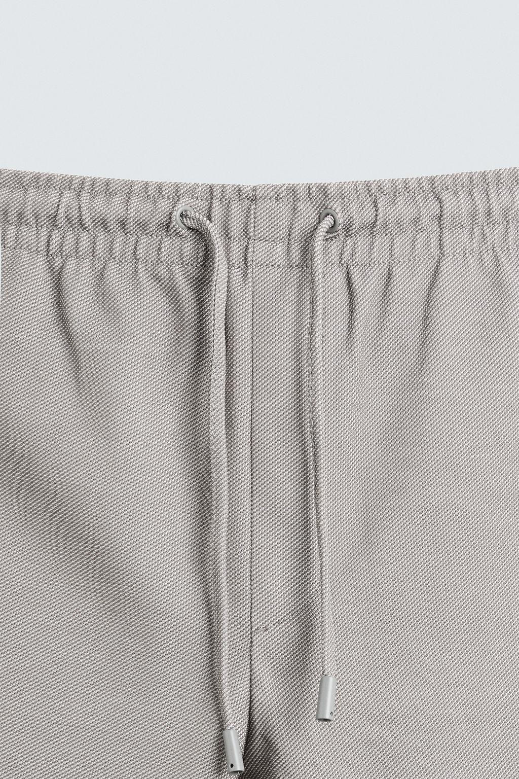 EASY CARE JOGGER WAIST TROUSERS - Zara фото 61
