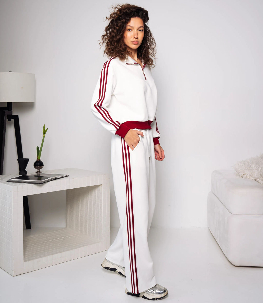 Спортивный костюм #КТ8008 (4), белый