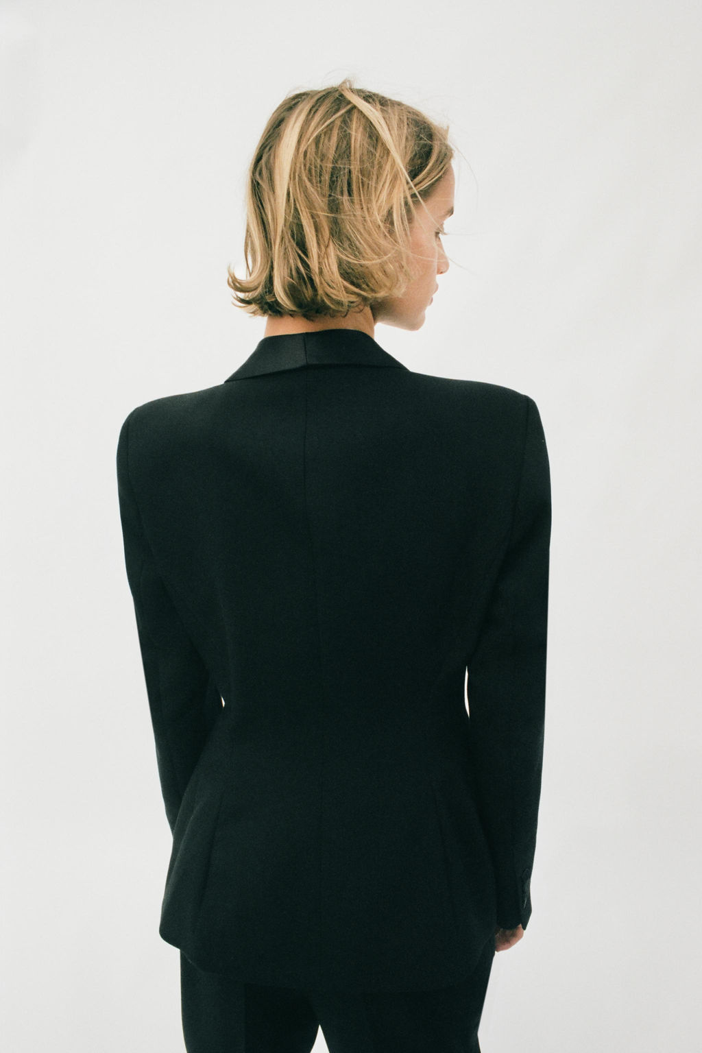 TAILORED TUXEDO BLAZER - Zara фото 5