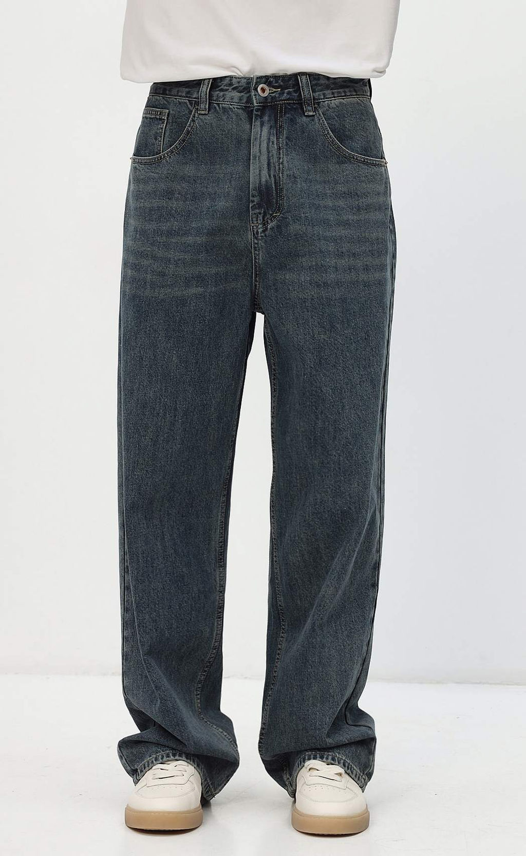 Джинсы муж. А8155 blue-green