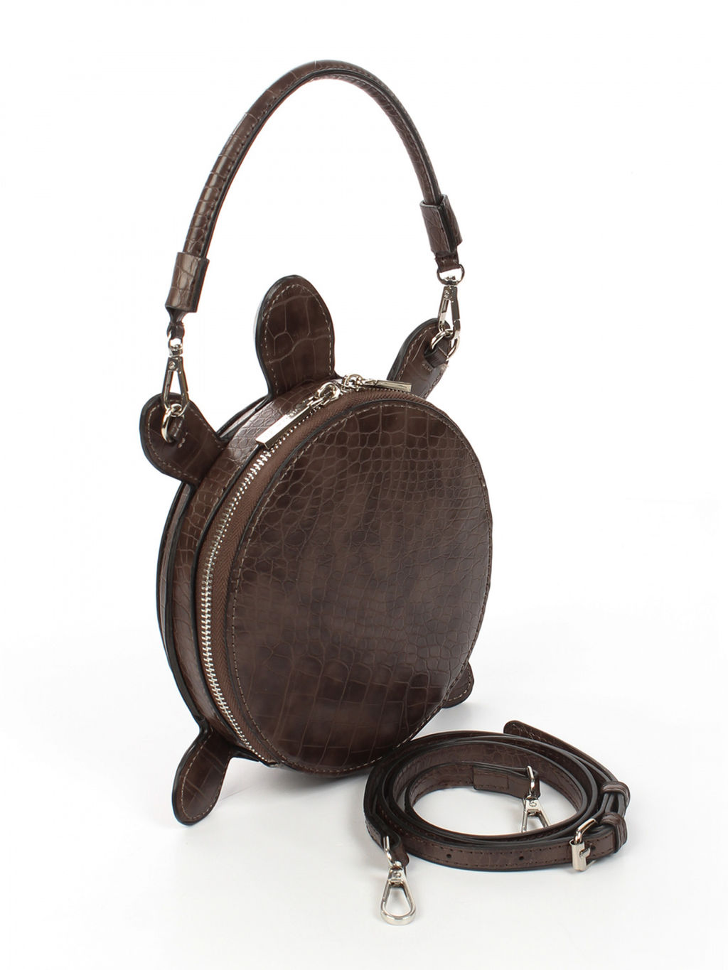 LACCOMA сумка ИГР2517-черепаха-кофейный эко кожа  фото 2