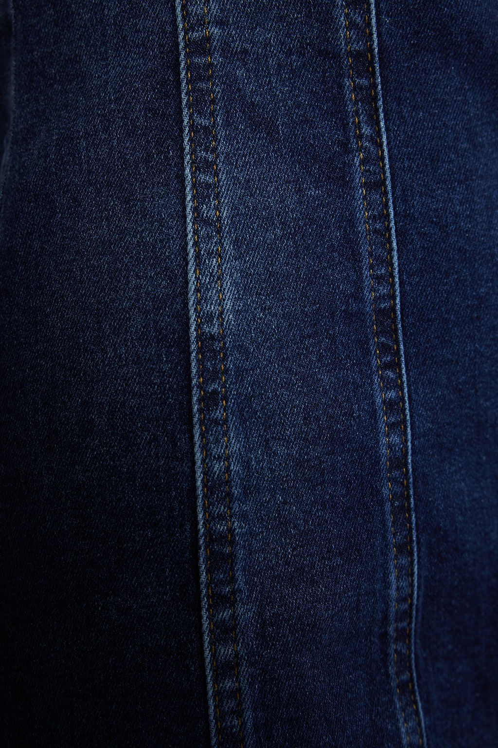 TRENDYOLMILLA Mavi Dikis Detayl? Fitted/Vucuda Oturan Mini Denim Elbise TWOSS24EL00284  фото 11
