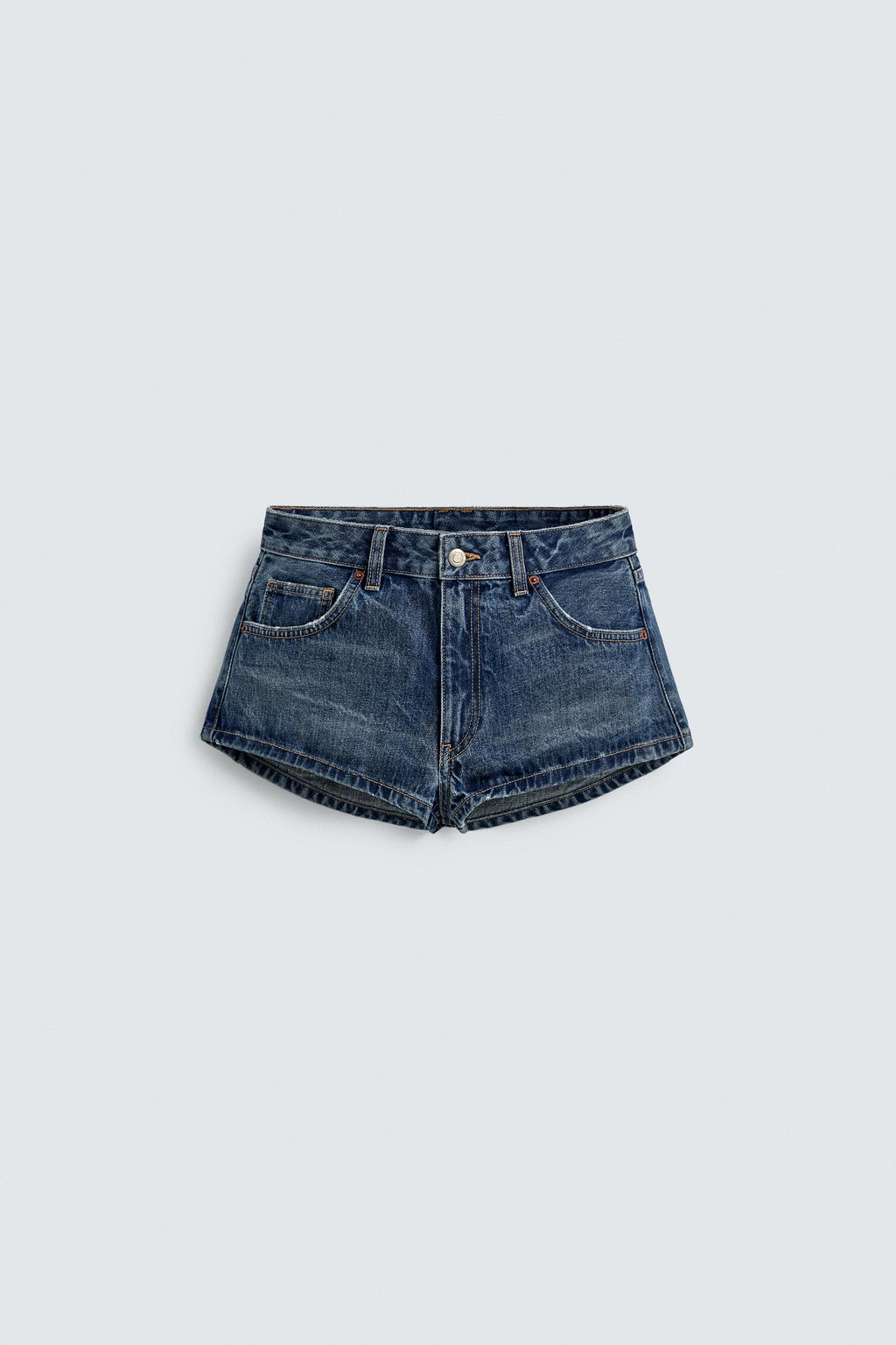 MINI DENIM SHORTS HARRY LAMBERT FOR ZARA X DISNEY  фото 2