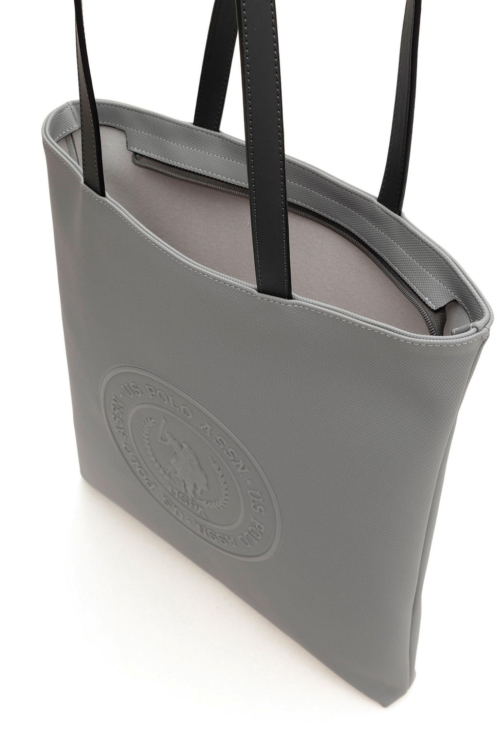 U. S. Polo Assn / Женская сумка через плечо антрацитового цвета - U.s. polo assn фото 6