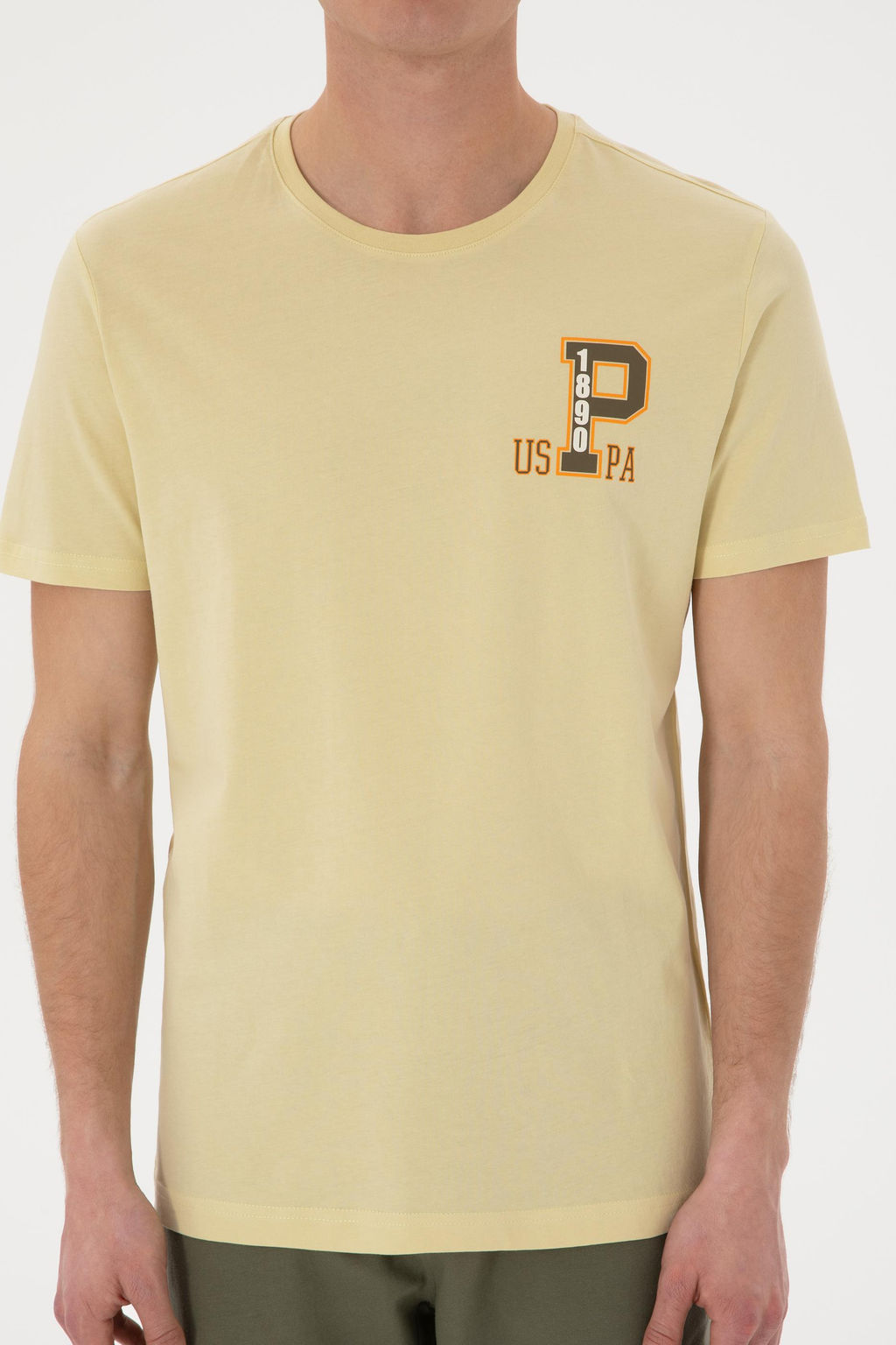 Erkek Bisiklet Yaka A__k Haki Ti__rt Sepette S_rpriz _ndirim - U.s. polo assn фото 6