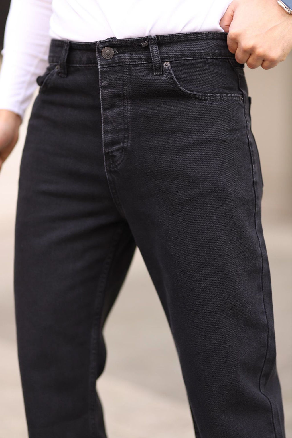 TRENDYOL MAN Ac?k Mavi %100 Pamuk Baggy Fit Jeans Bol Kot Pantolon TMNAW24JE00027 - Trendyolmilla фото 58