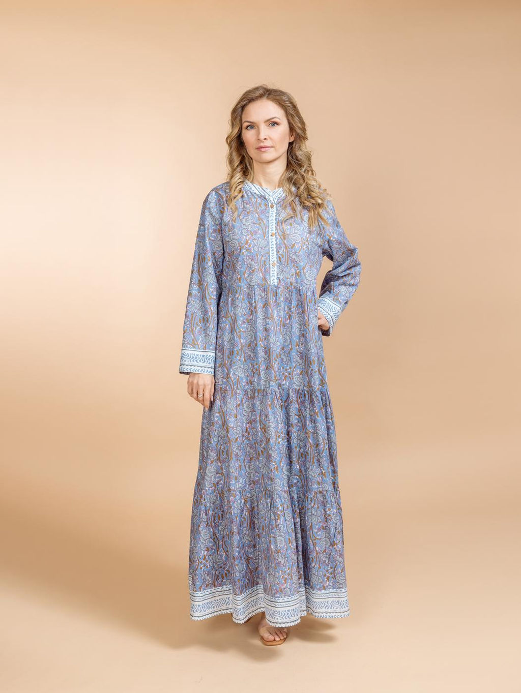 Платье (хлопок) №25-580-2 - Ганг фото 5