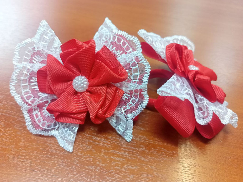 Цена за 2 ш. Банты на резинке