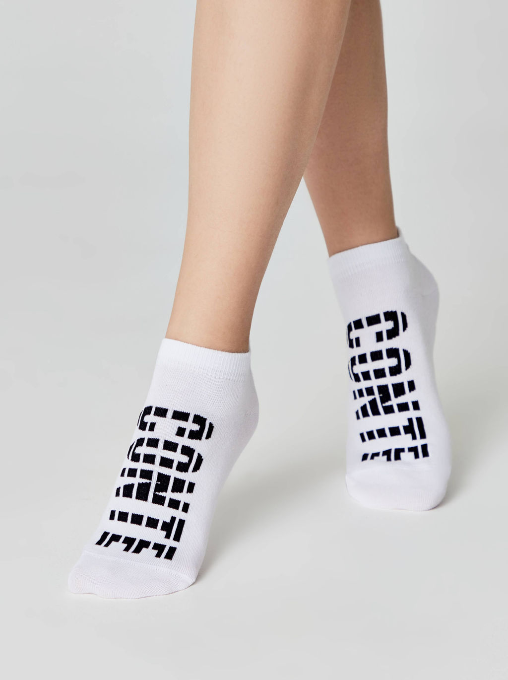 Цена за 2 пары. Носки Короткие CONTE ACTIVE Носки женские белый - Conte elegant фото 5