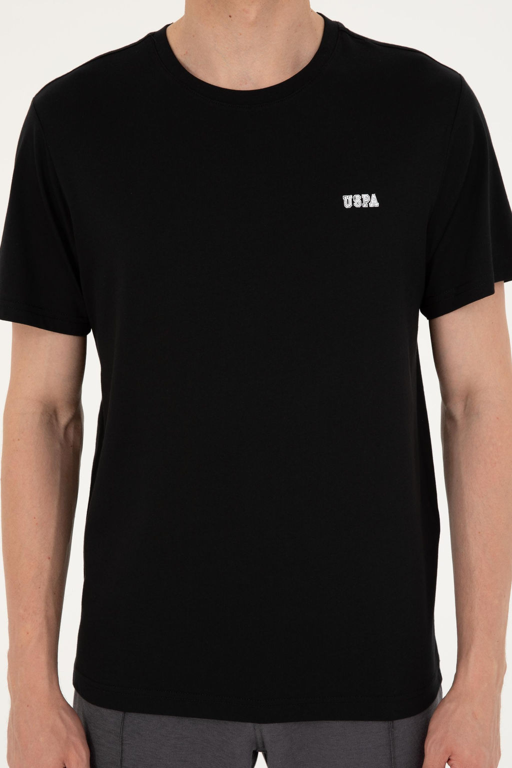 U. S. Polo Assn / Мужская черная футболка - U.s. polo assn фото 6