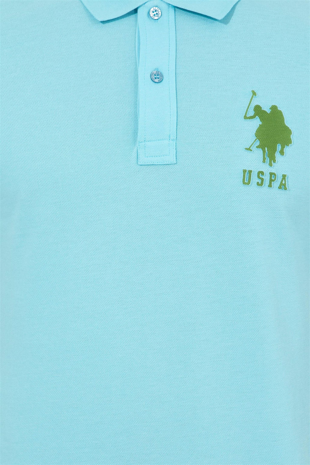 Мужской бирюзовый поло яка t -рубашка неожиданная скидка в корзине - U.s. polo assn фото 6