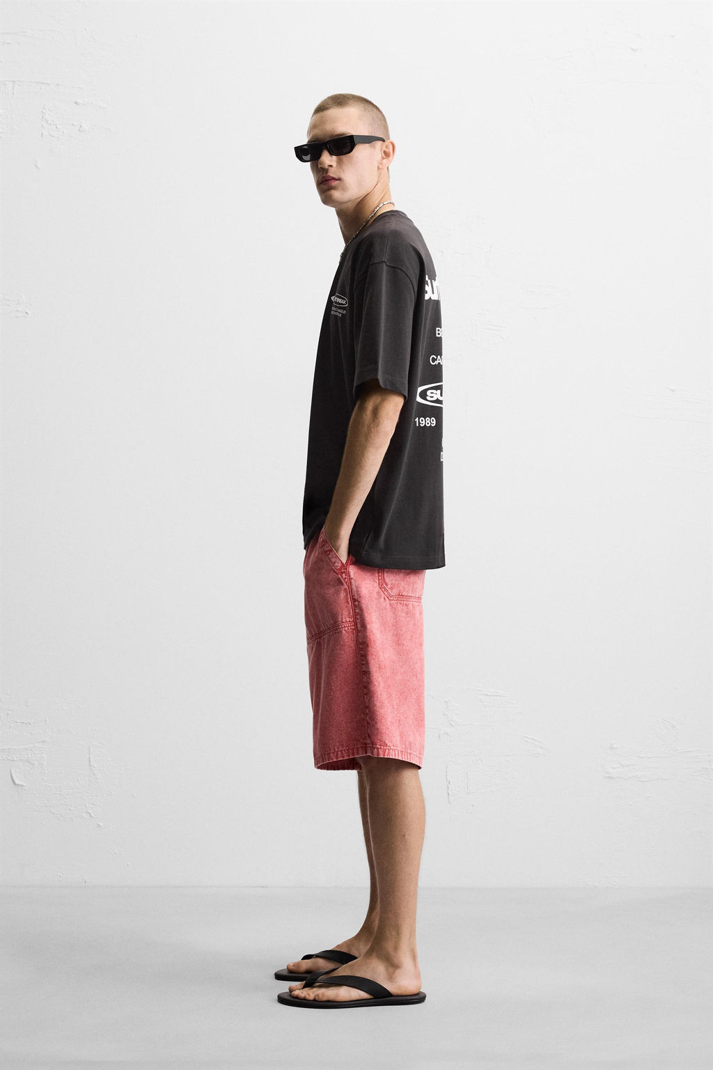 SLOGAN PRINT T-SHIRT - Zara фото 4
