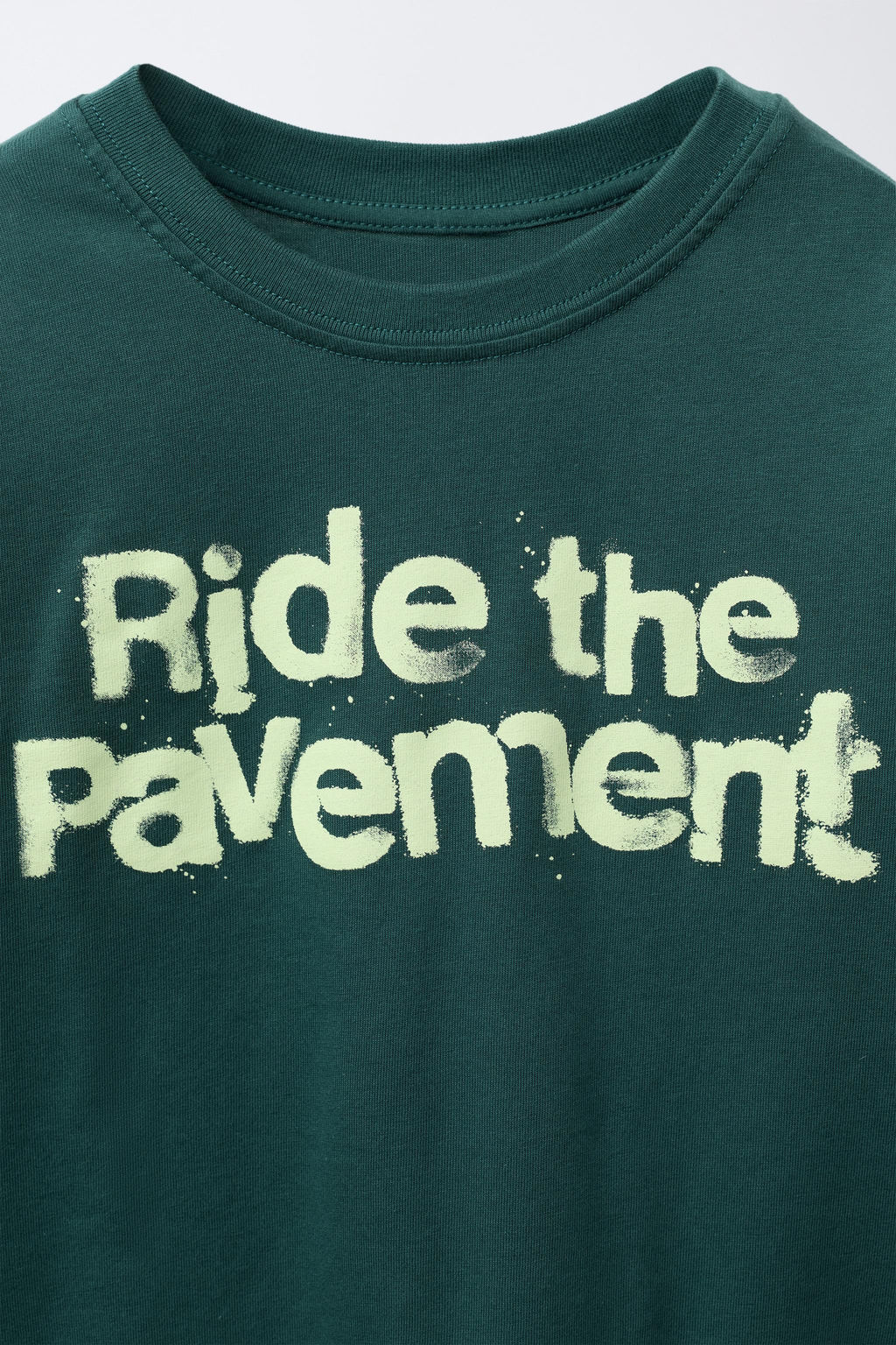 SLOGAN PRINT T-SHIRT - Zara фото 3