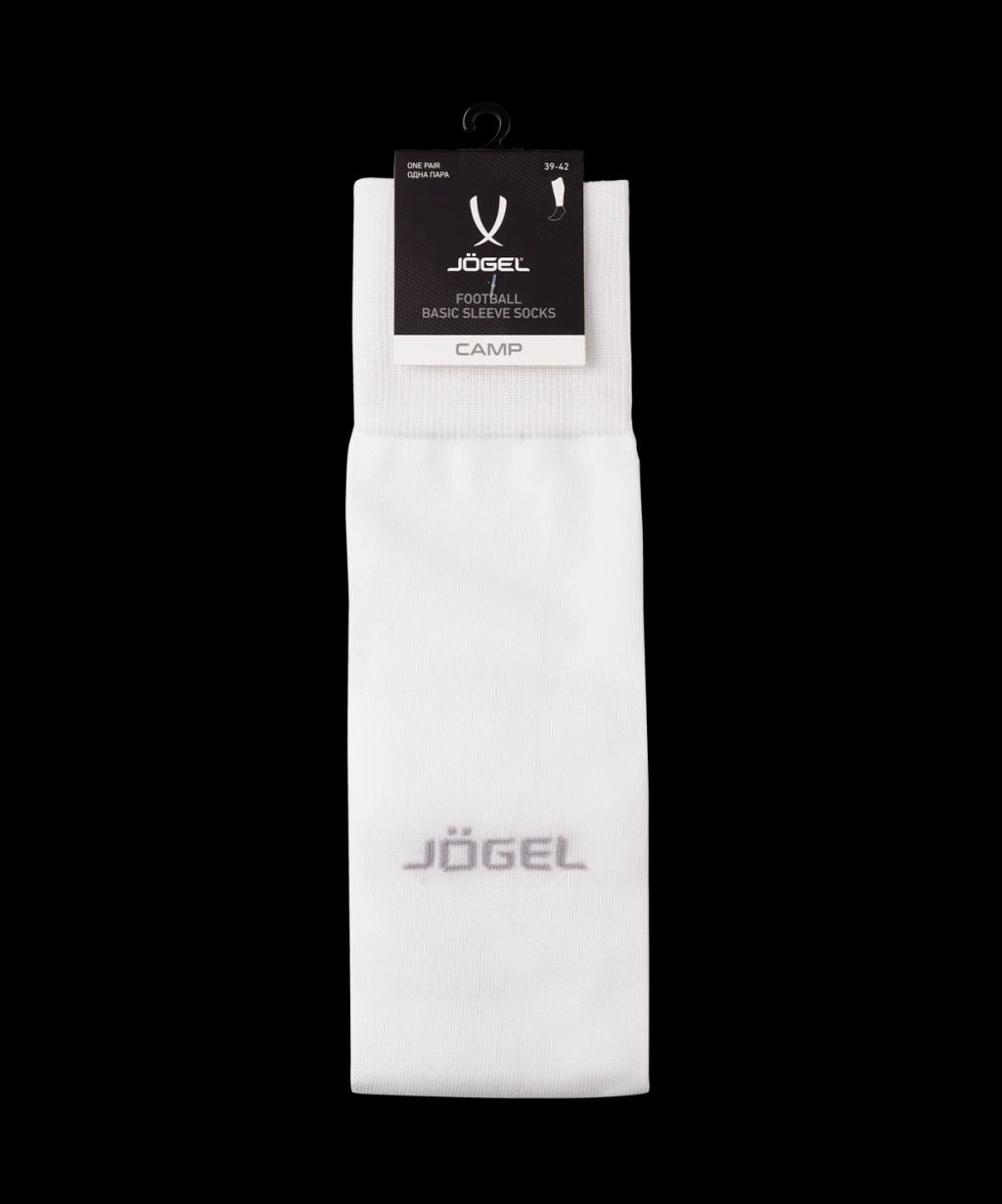 Гольфы футбольные JOGEL CAMP BASIC SLEEVE SOCKS 00, белый/серый