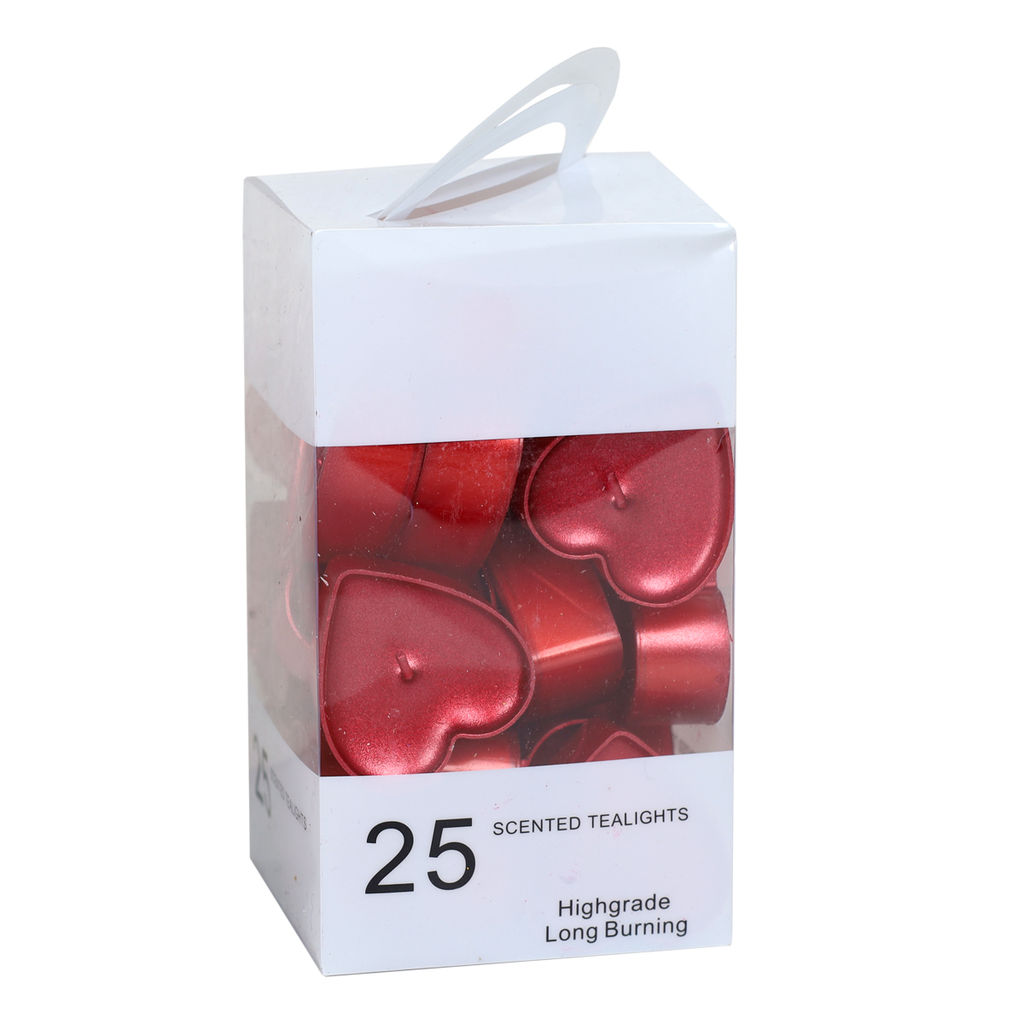 Свеча 25 штук Сердце / M-2505 /уп 24/48/глиттер - Галеонтрейд фото 9