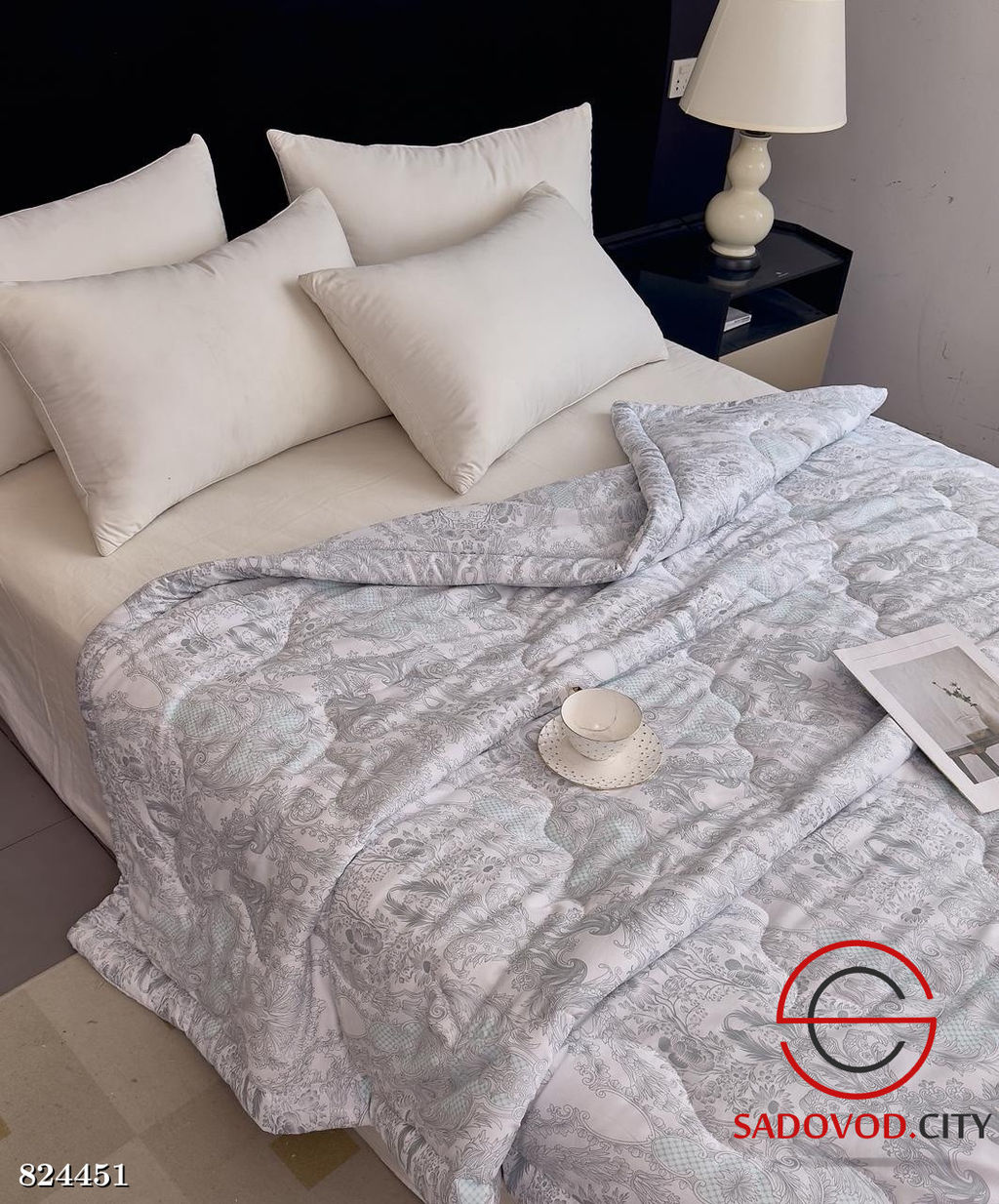 Одеяло шелкопряд с рисунком