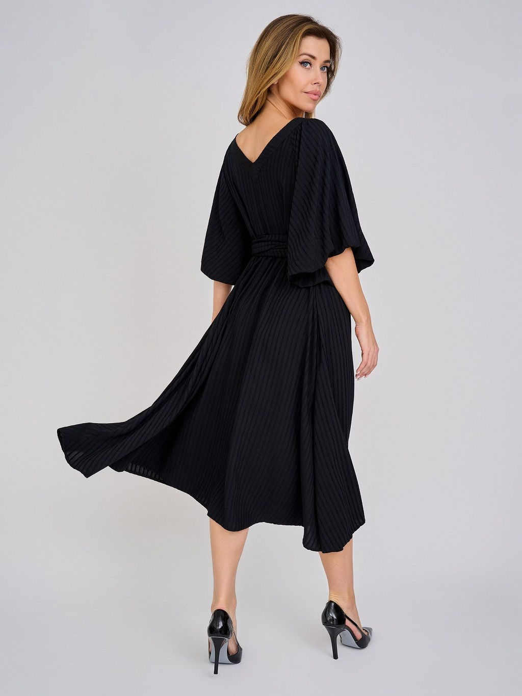 Платье 222.050044/черный - Seven senses фото 16