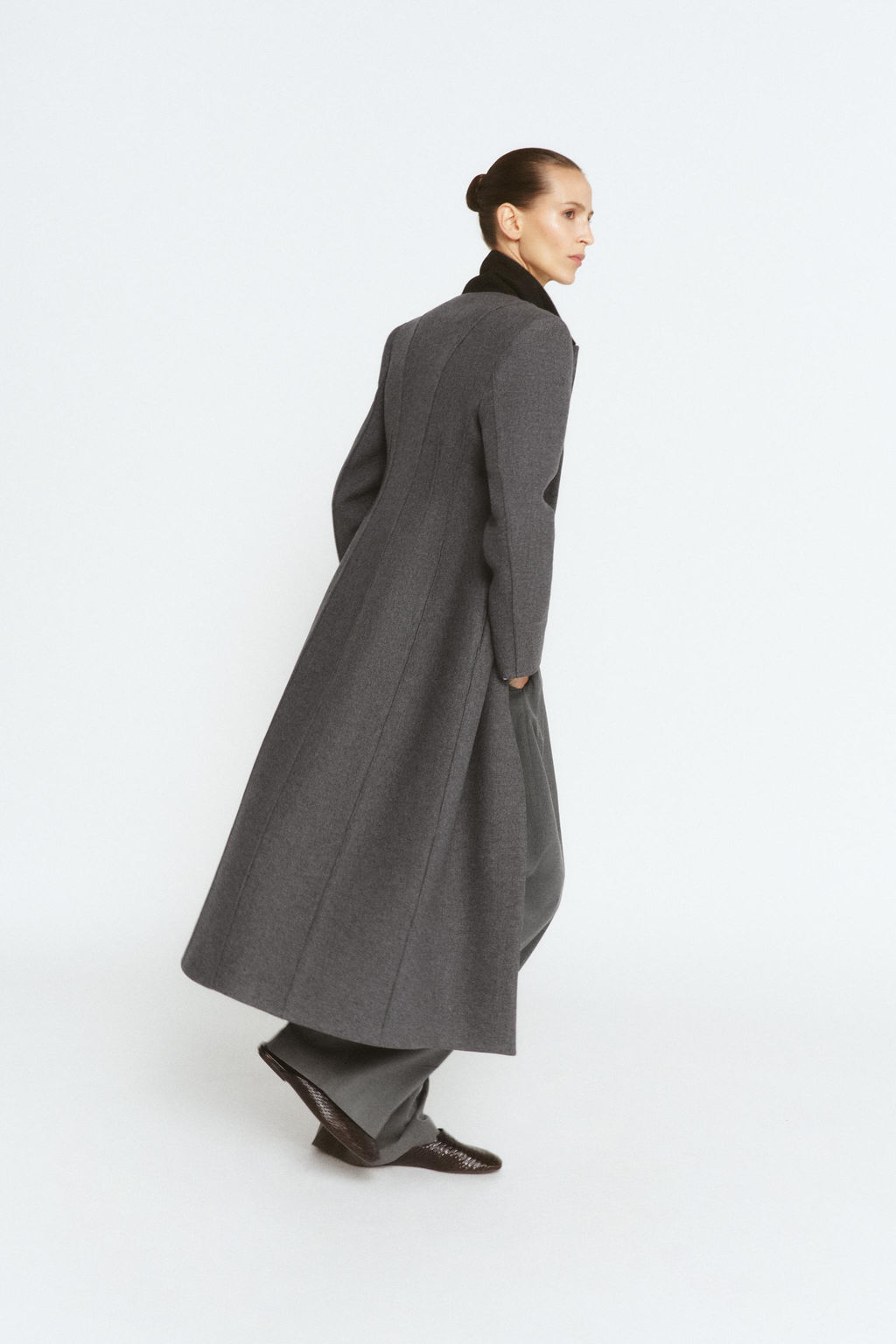 FITTED MANTECO WOOL COAT ZW COLLECTION LIMITED EDITION - Zara фото 21