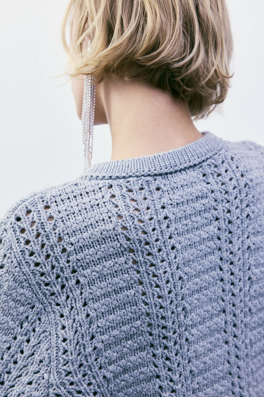 Cardigan en punto pointelle - H&m фото 3