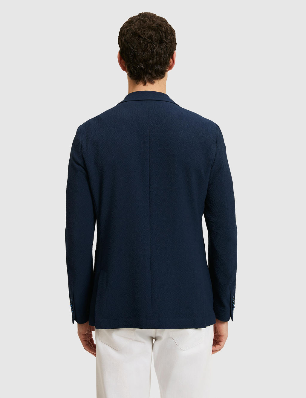 Lacivert Slim Fit Ceket