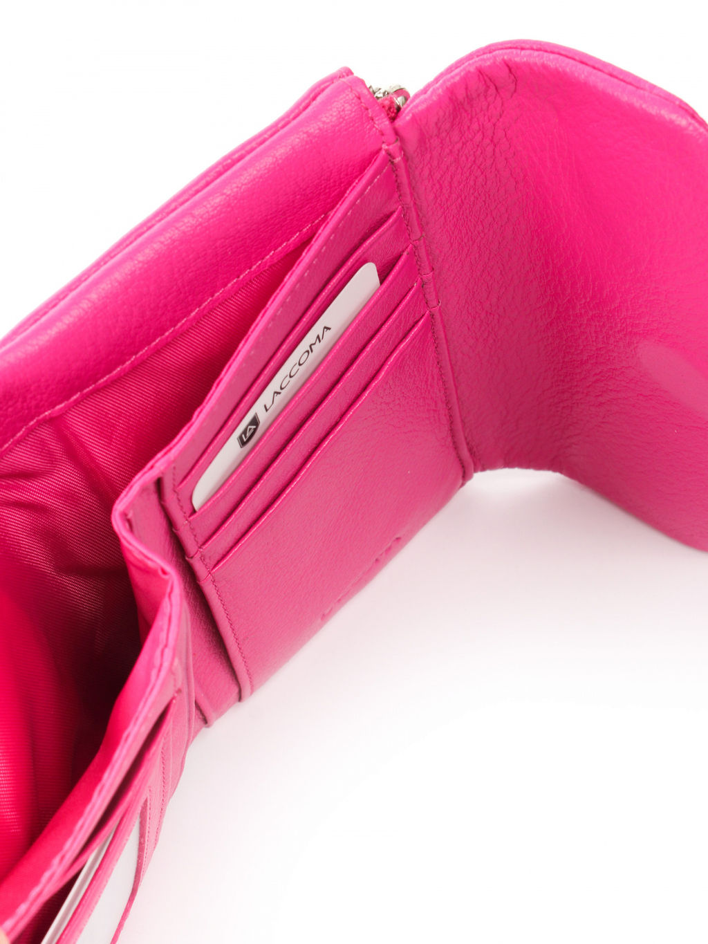 LACCOMA кошелек LA-2089-фуксия натуральная кожа