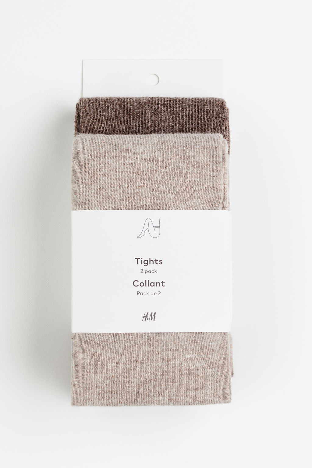 Pack de 2 leotardos en punto fino - H&m фото 3