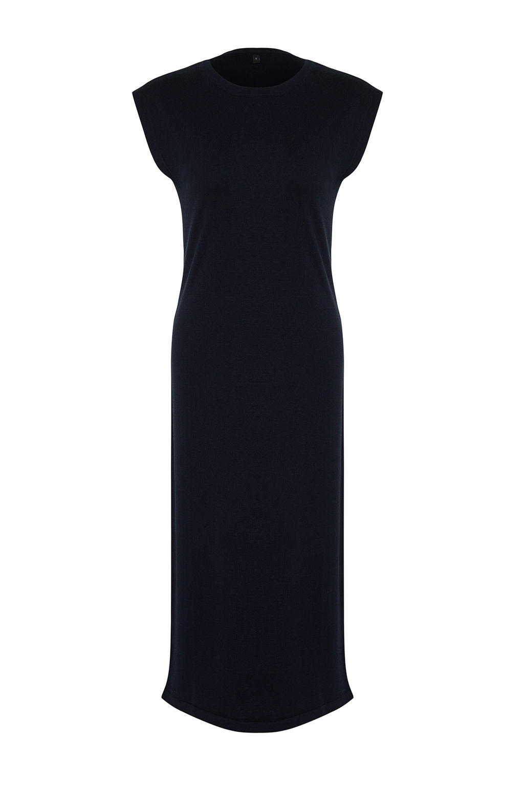 Lacivert Maxi Triko Premium Kalite Elbise TWOSS24EL00301
