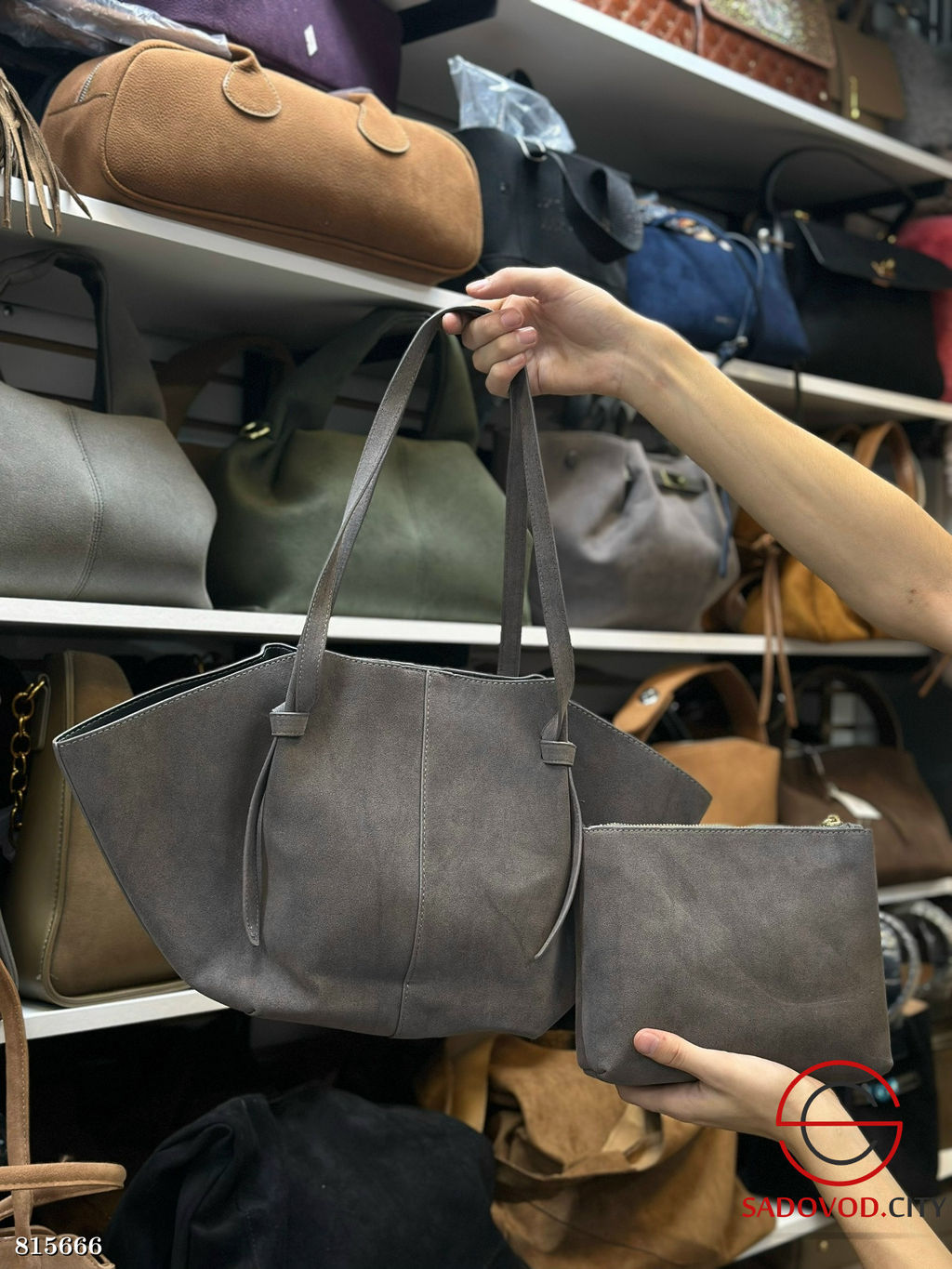 Сумка женская из замши - Bruno фото 9