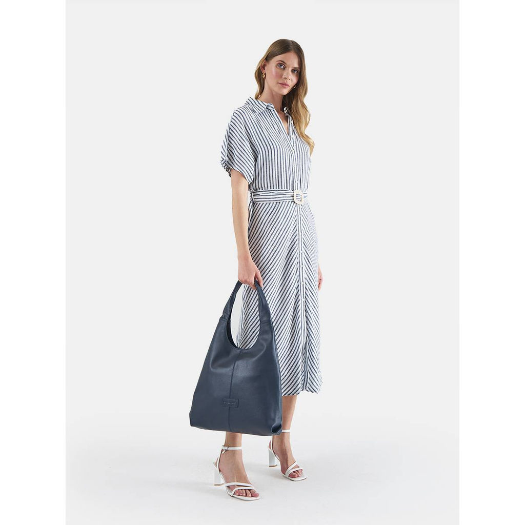 Женская сумка-хобо Mia Black - Lakestone фото 30