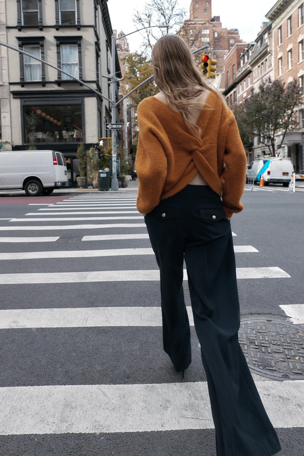 HIGH-WAIST WIDE-LEG TROUSERS - Zara фото 5