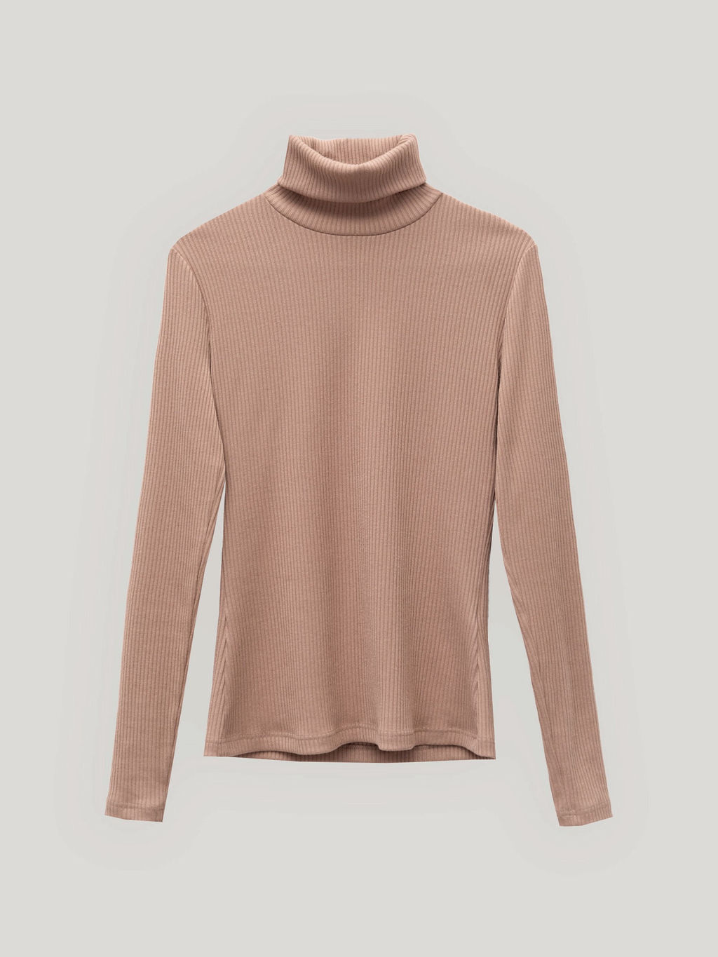 Трикотажная водолазка B2285/taupe - Emka фото 6