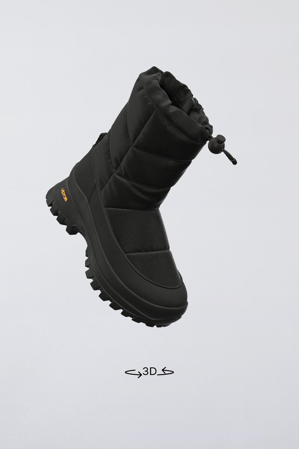 PADDED WATER-REPELLENT VIBRAM® SKI COLLECTION BOOTS
